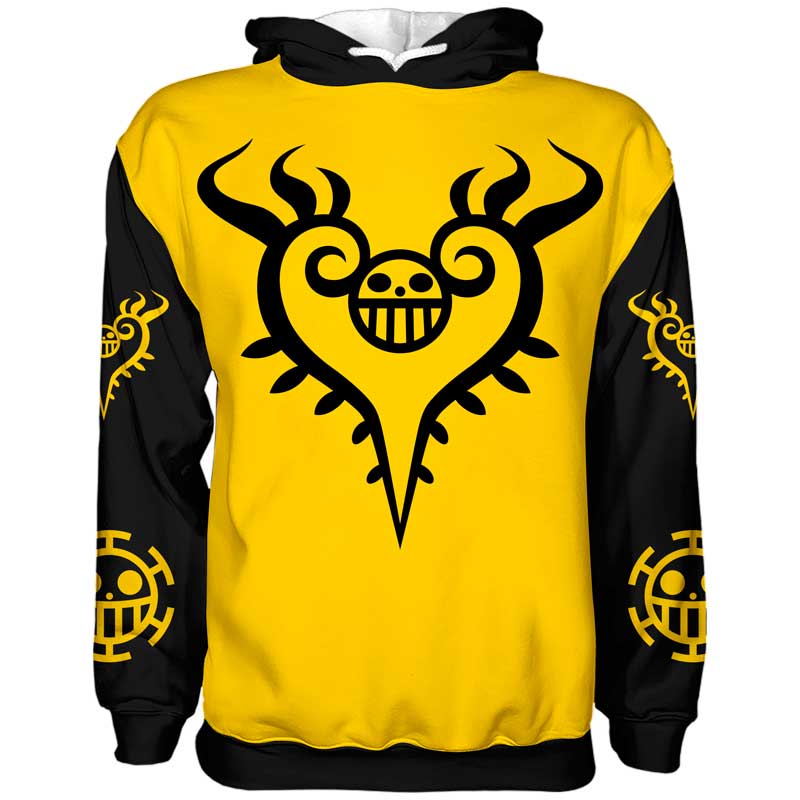 Sudadera One Piece Piratas Corazón Trafalgar Law
