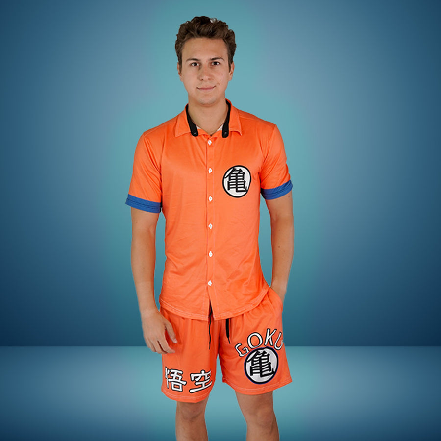 Conjunto Camisa Goku Oficial