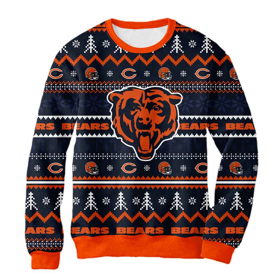 Sudadera Navideña Chicago Bears