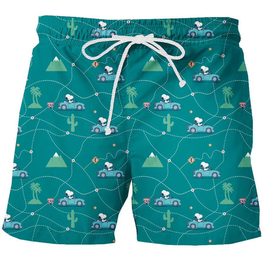 Traje de Baño Snoopy Road Trip