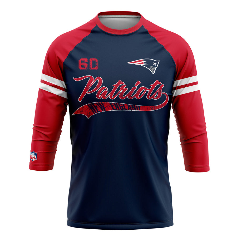Playera Pijama Ranglan New England Patriots Classic