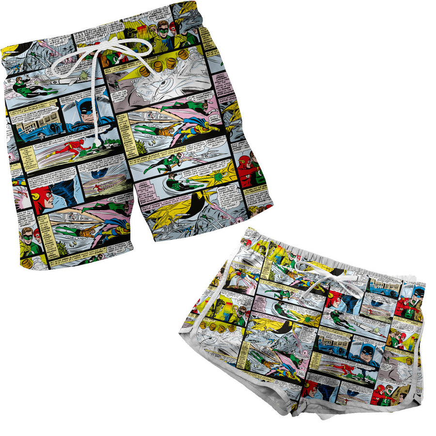 Short Pijama Súper Heroes