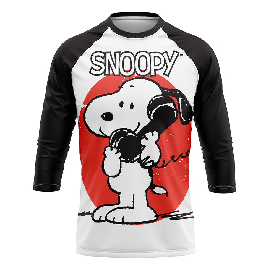 Playera Pijama Ranglan Snoopy Call