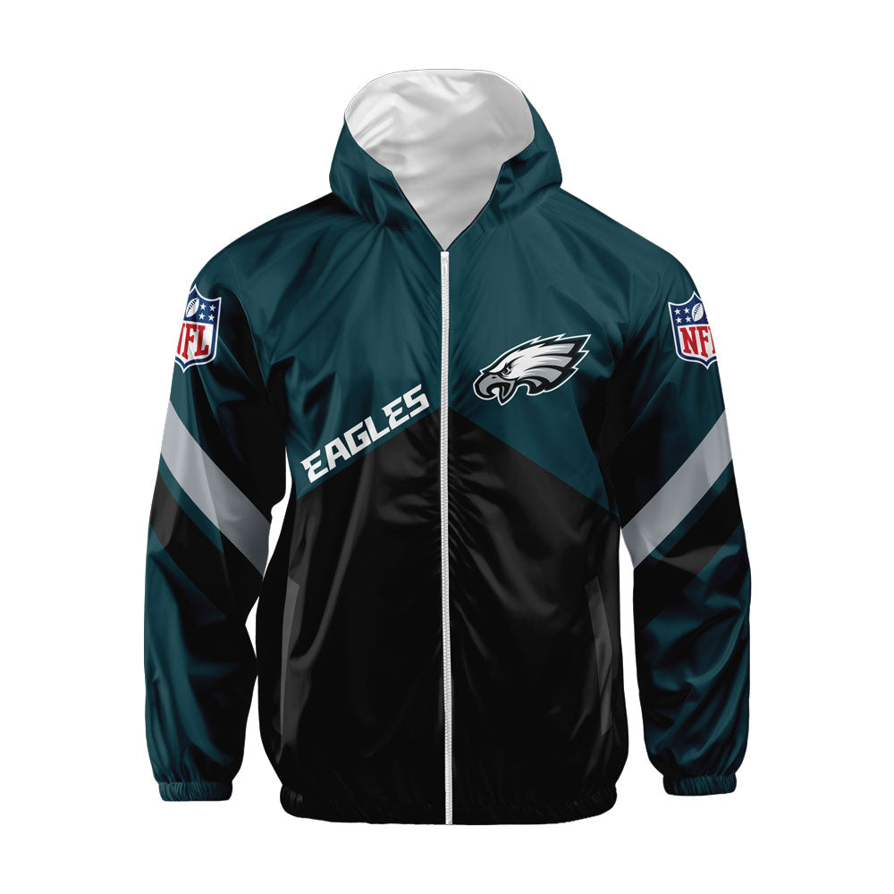 Philadelphia Eagles Chaqueta De Football Americano Bomber Jacket
