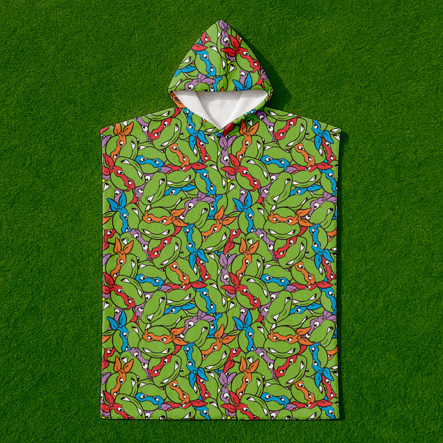 Poncho Toalla Invasión Tortuga