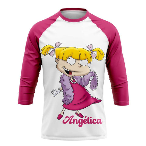 Playera Pijama Ranglan Fashion Angelica