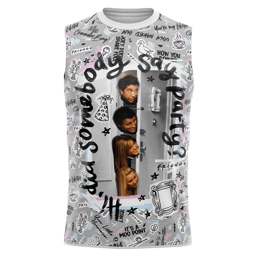 Playera Sin Mangas Friends