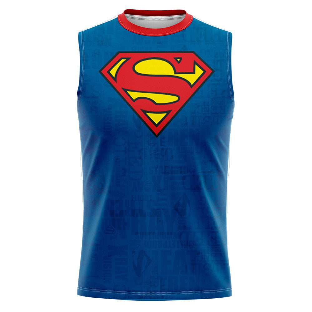 Playera Sin Mangas Superman Oficial – QUIUBOLEE