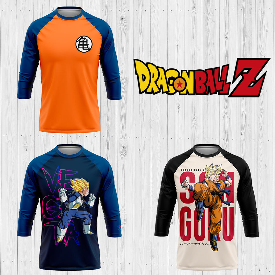 Playera Pijama Ranglan Dragon Ball Z