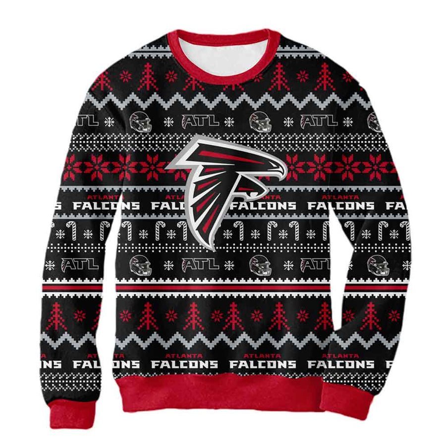 Sudadera Navideña Atlanta Falcons