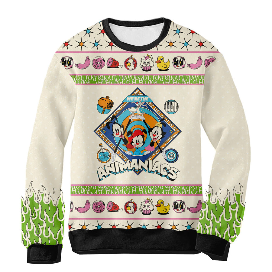 Sudadera Navideña Animaniacs Wild Style