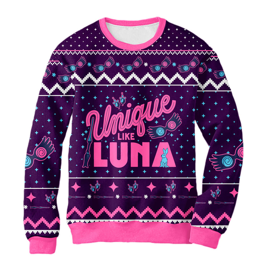 Sudadera Navideña Luna Unique