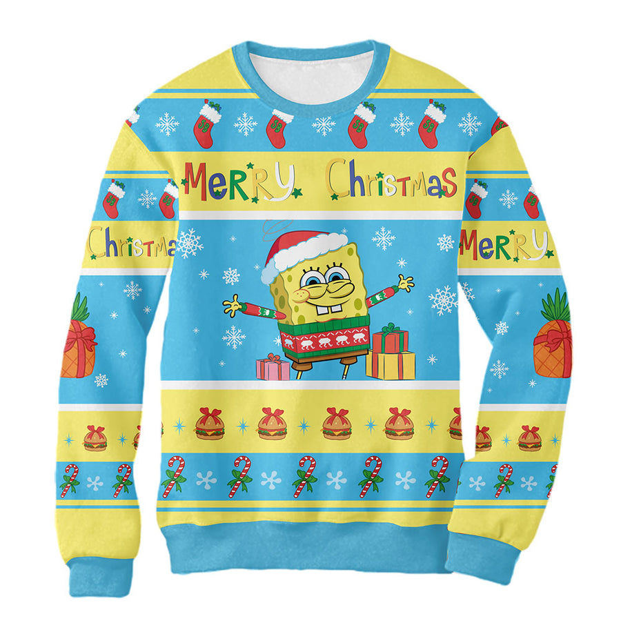 Sudadera Navideña Bob Merry Christmas