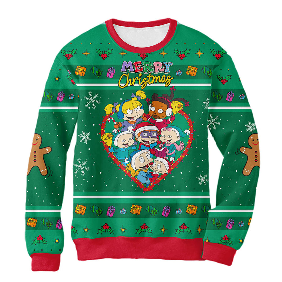 Sudadera Navideña Rugrats Christmas