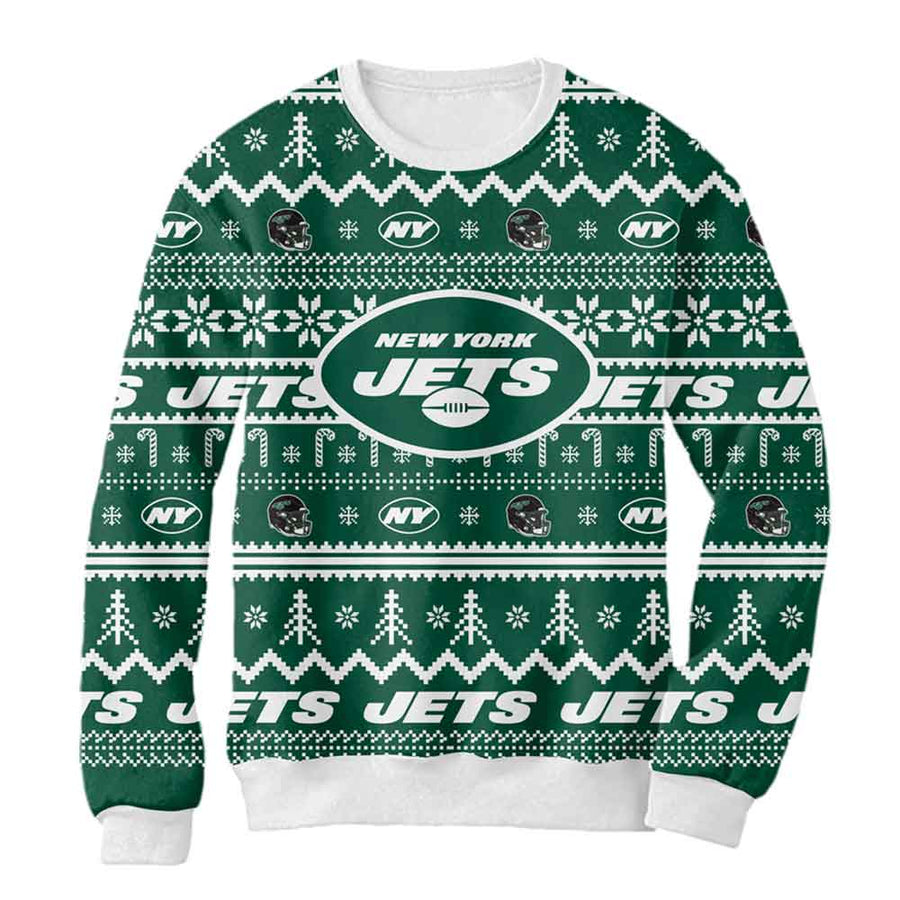 Sudadera Navideña New York Jets