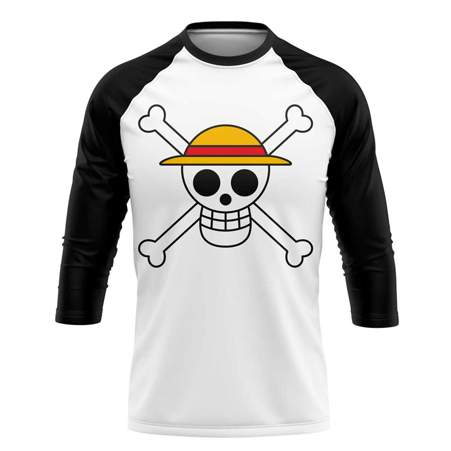 Playera Pijama Ranglan Mugiwaras Oficial