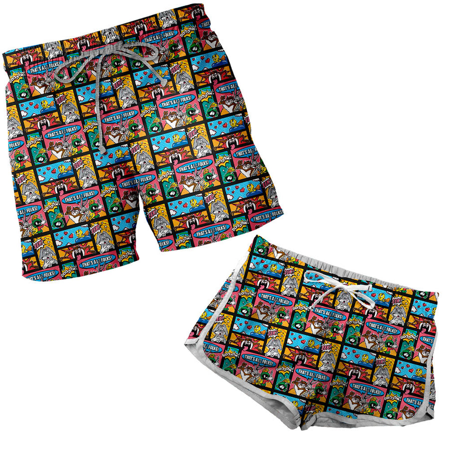 Short Pijama Looney Tunes Mania