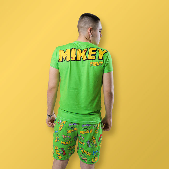 Playera Pijama Mikey TMNT