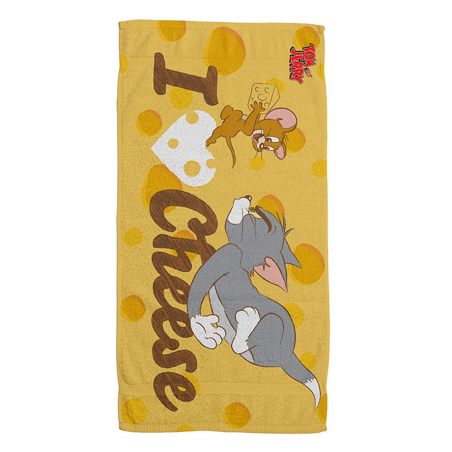 Toalla Tom y Jerry Love Cheese