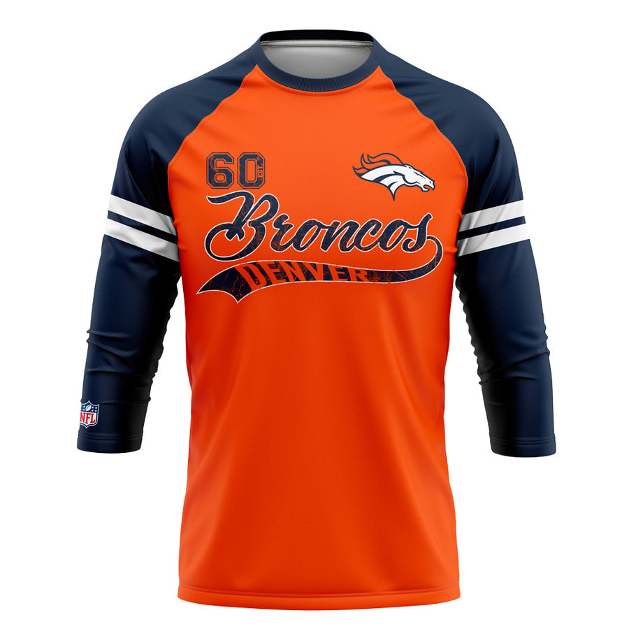 Playera Pijama Ranglan Denver Broncos Classic