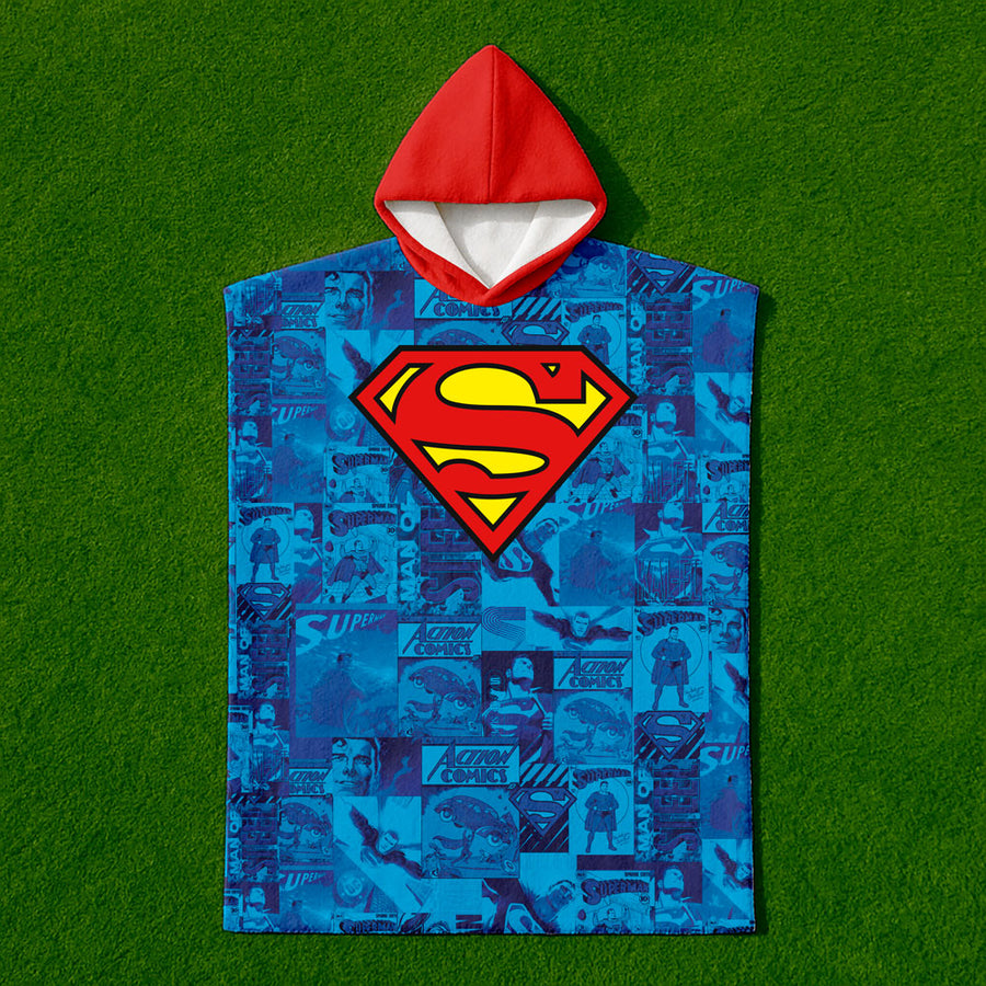 Poncho Toalla Superman