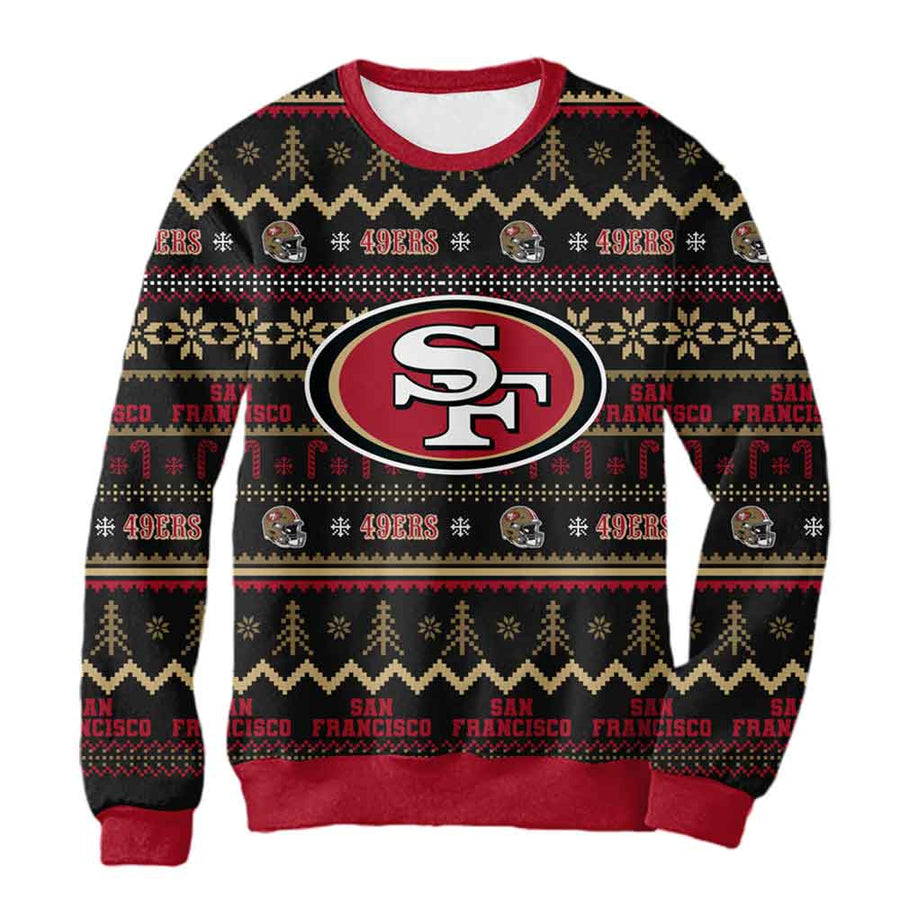 Sudadera Navideña San Francisco 49s