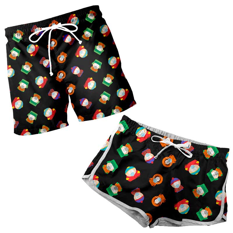 Short Pijama South Park Cubrebocas