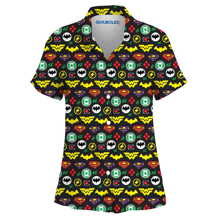 Camisa Pijama Liga de la Justicia