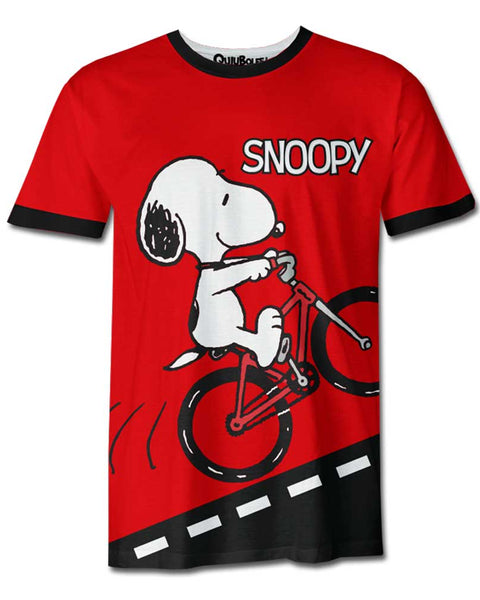 Playera Pijama Snoopy Biker