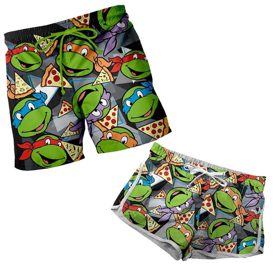 Short Pijama Tortugas Ninja Pizza