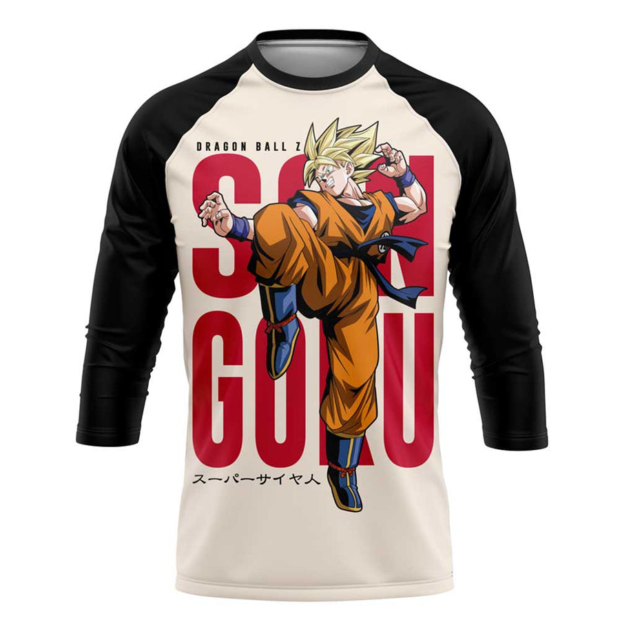 Playera Pijama Ranglan Kakaroto