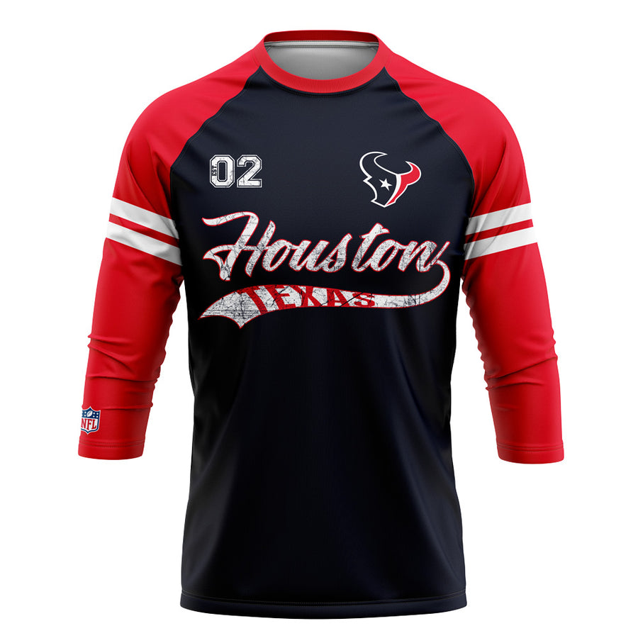 Playera Pijama Ranglan Houston Texans Classic