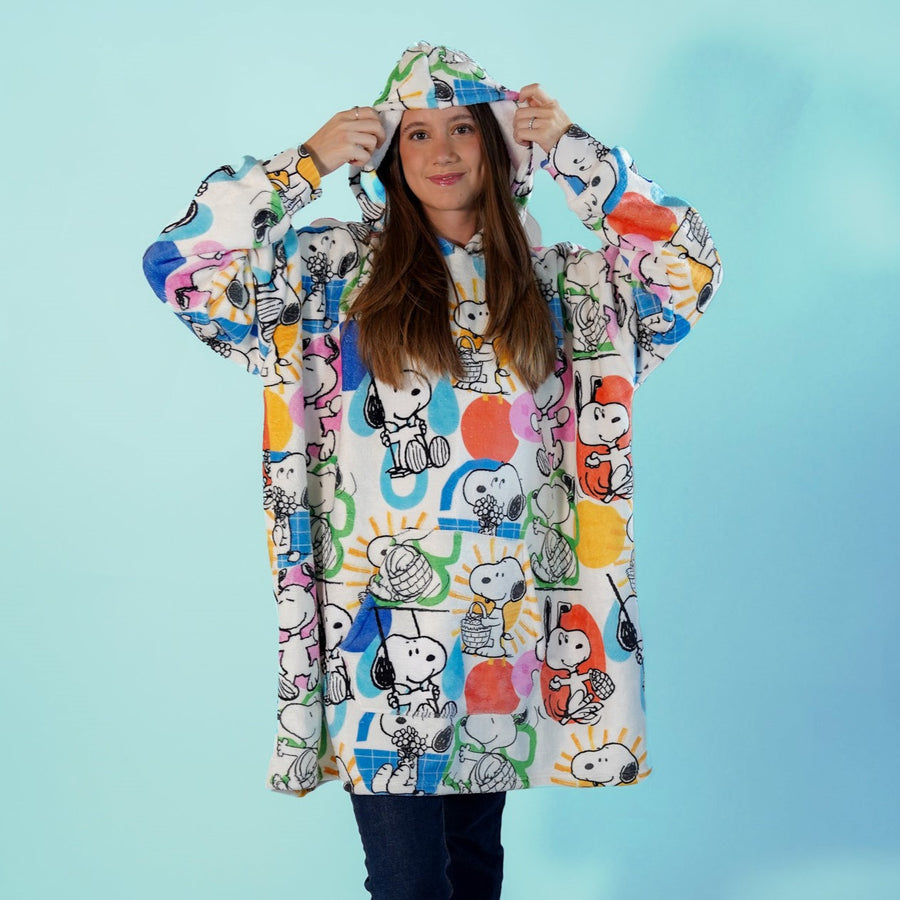 Sudaderota Snoopy Colors
