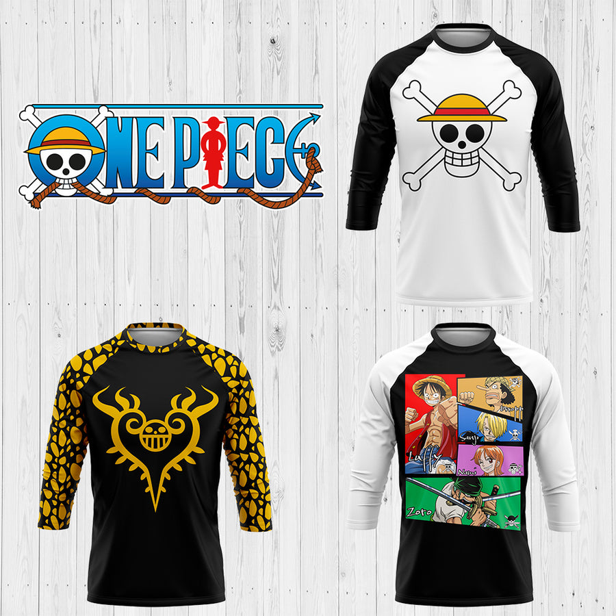 Playera Pijama Ranglan One Piece