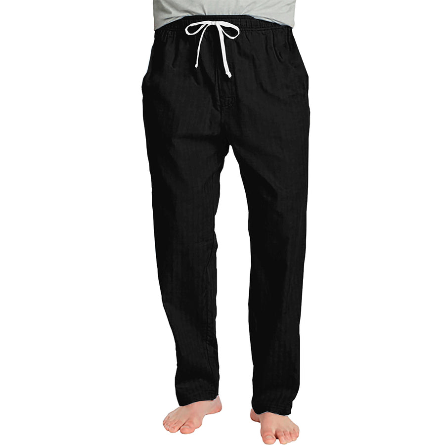 Pantalón Pijama Negro Liso