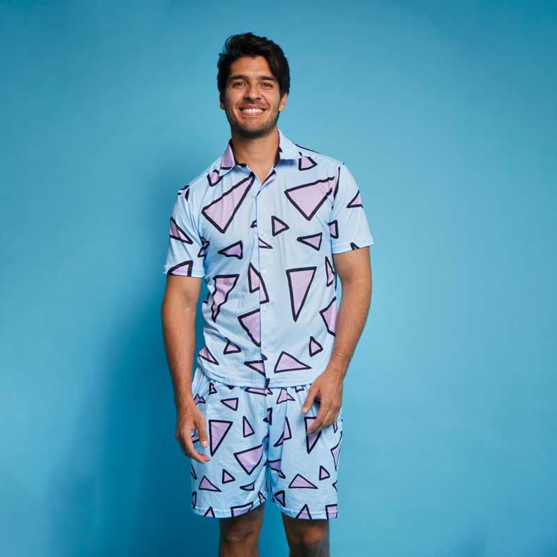Conjunto Camisa Pijama Rocko Outfit
