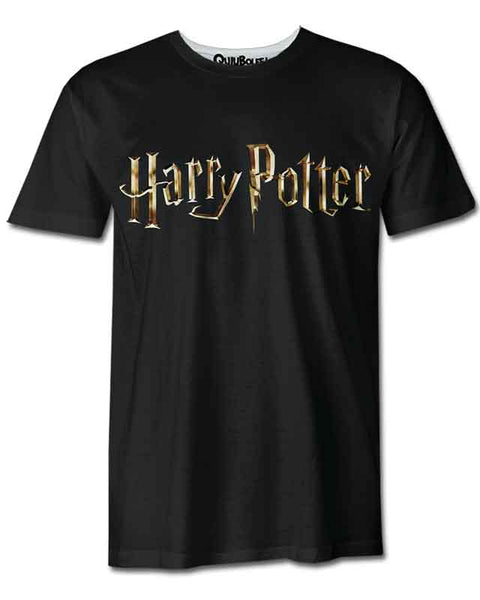 Playera Pijama Harry Potter Logo Black
