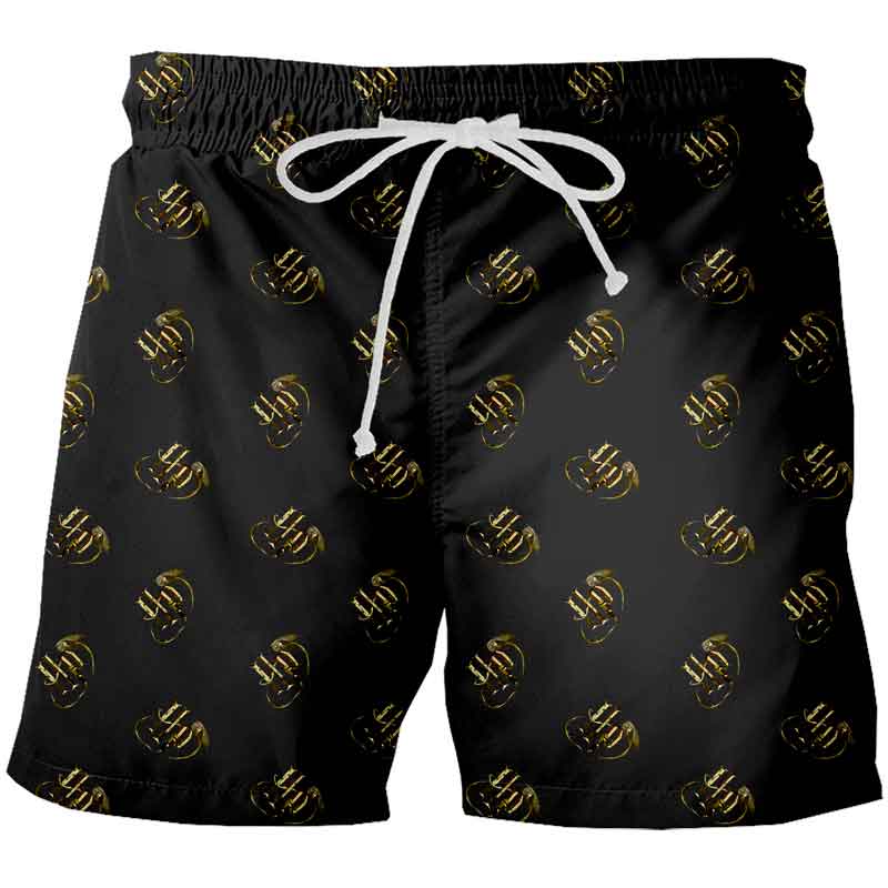 Short Pijama Harry Potter Logo Black