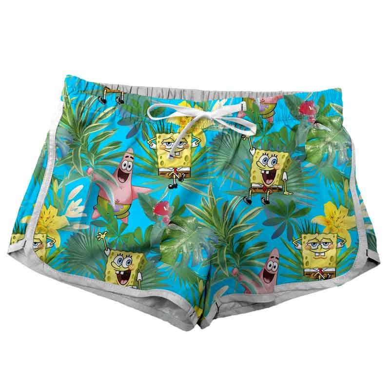 Traje De Baño Bob y Patricio Tropical