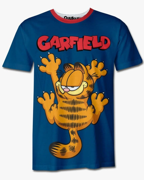 Playera Pijama Garfield Fast Food