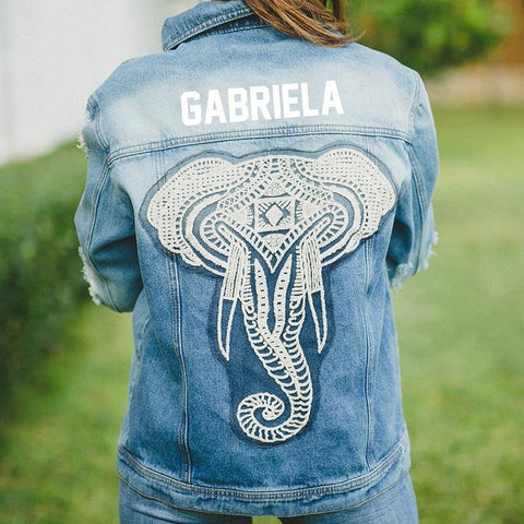 Chamarras Mezclilla Personalizada | QUIUBOLEE