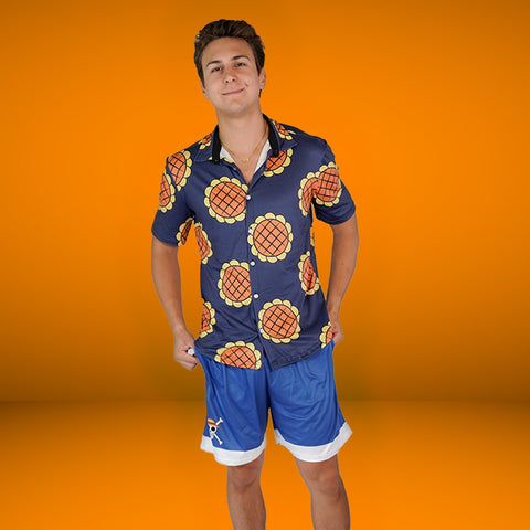 Conjunto Camisa Luffy Dressrosa