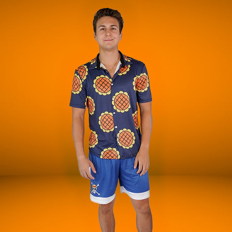 Conjunto Camisa Luffy Dressrosa