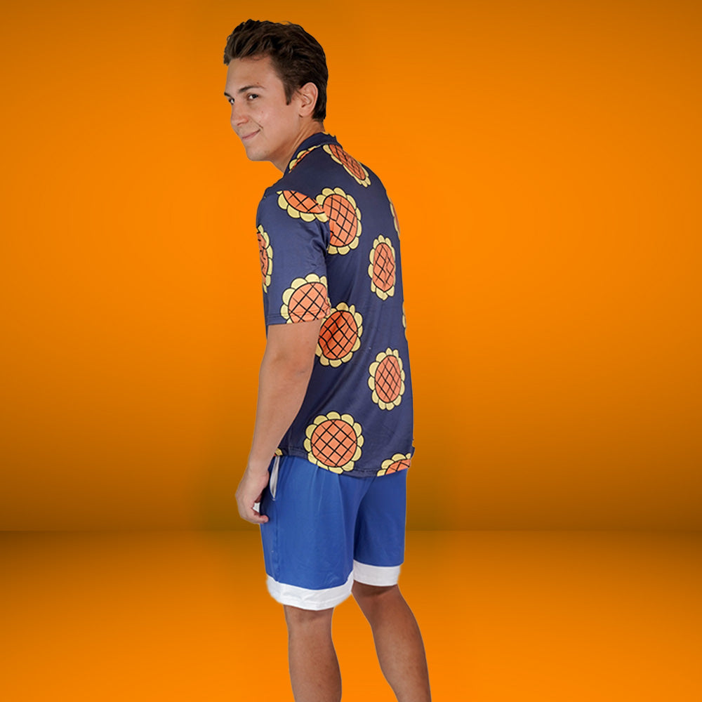 Conjunto Camisa Luffy Dressrosa