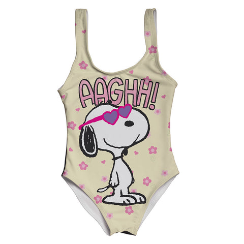 Traje de Baño Completo Snoopy Glasses