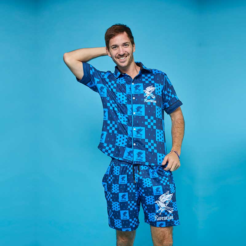 Conjunto Camisa Pijama Ravenclaw Magic