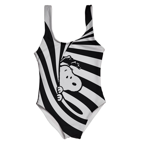 Traje de Baño Completo Snoopy Retro