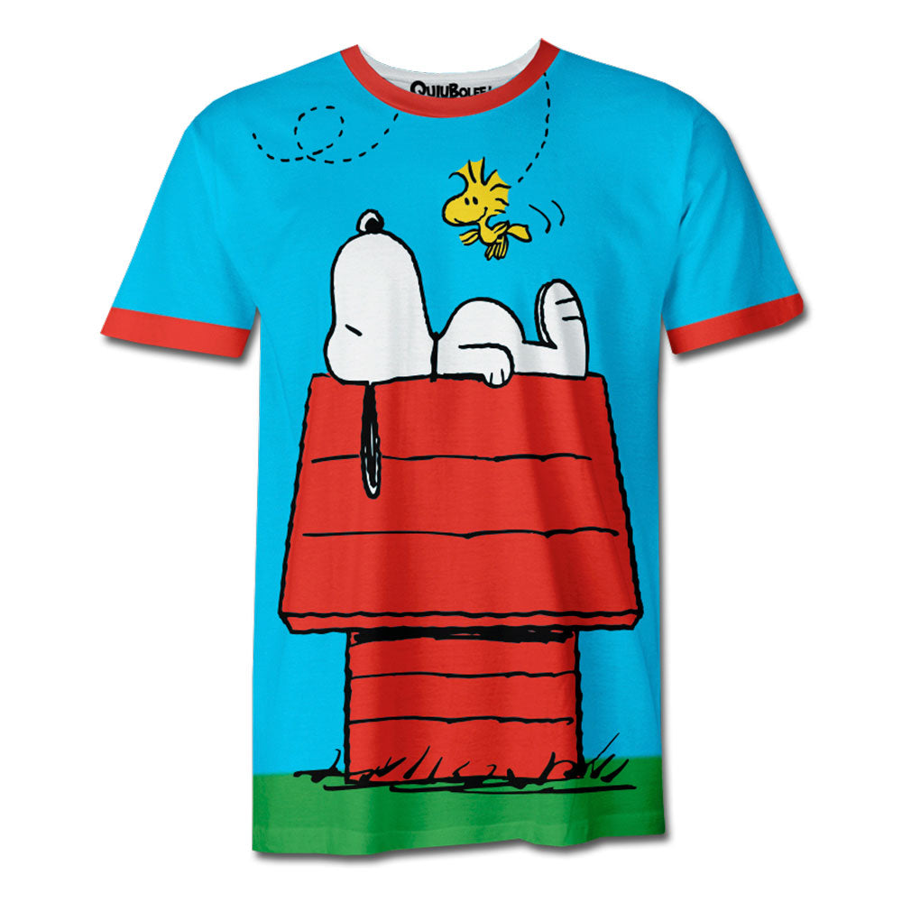 Playera Pijama Snoopy House