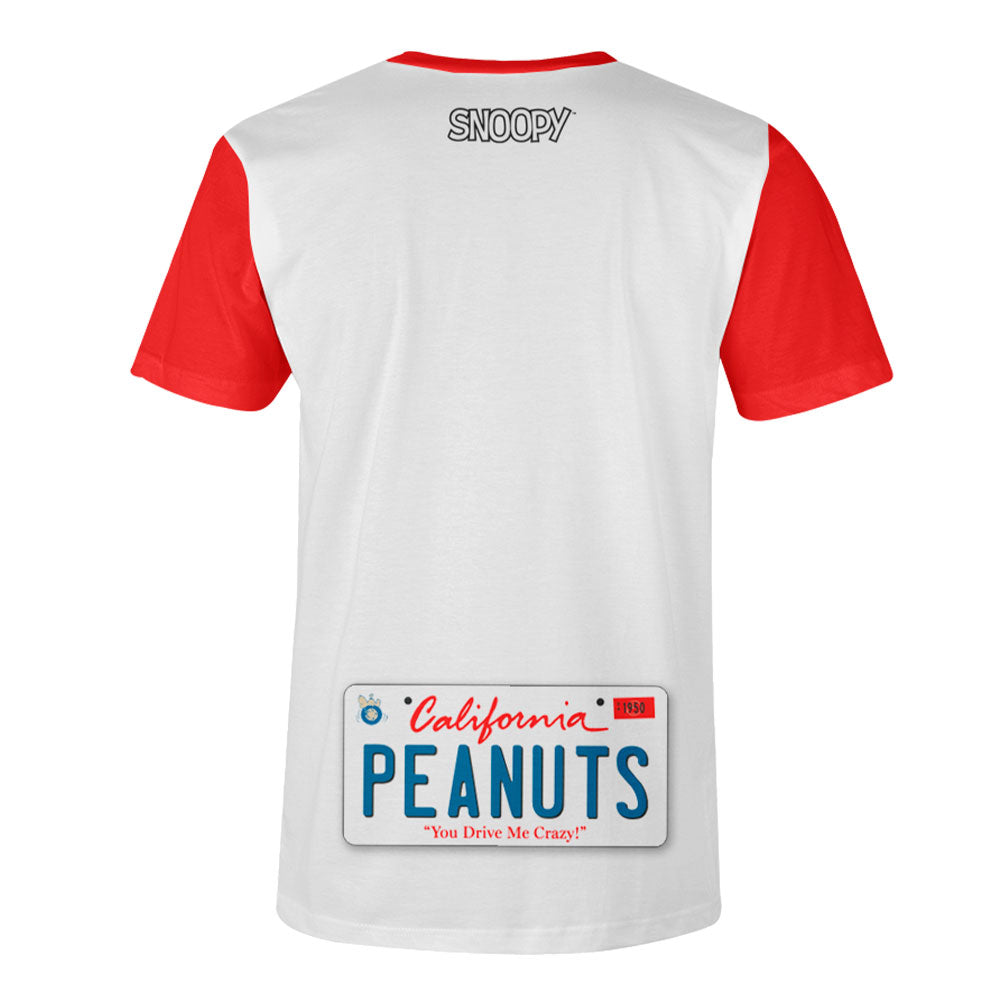 Playera Pijama Snoopy Roadster