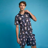 Camisa Pijama Equipo 7 Chibis